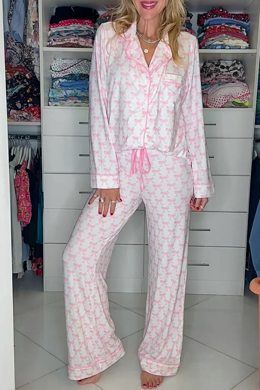 Pretty in Pink Bow Set