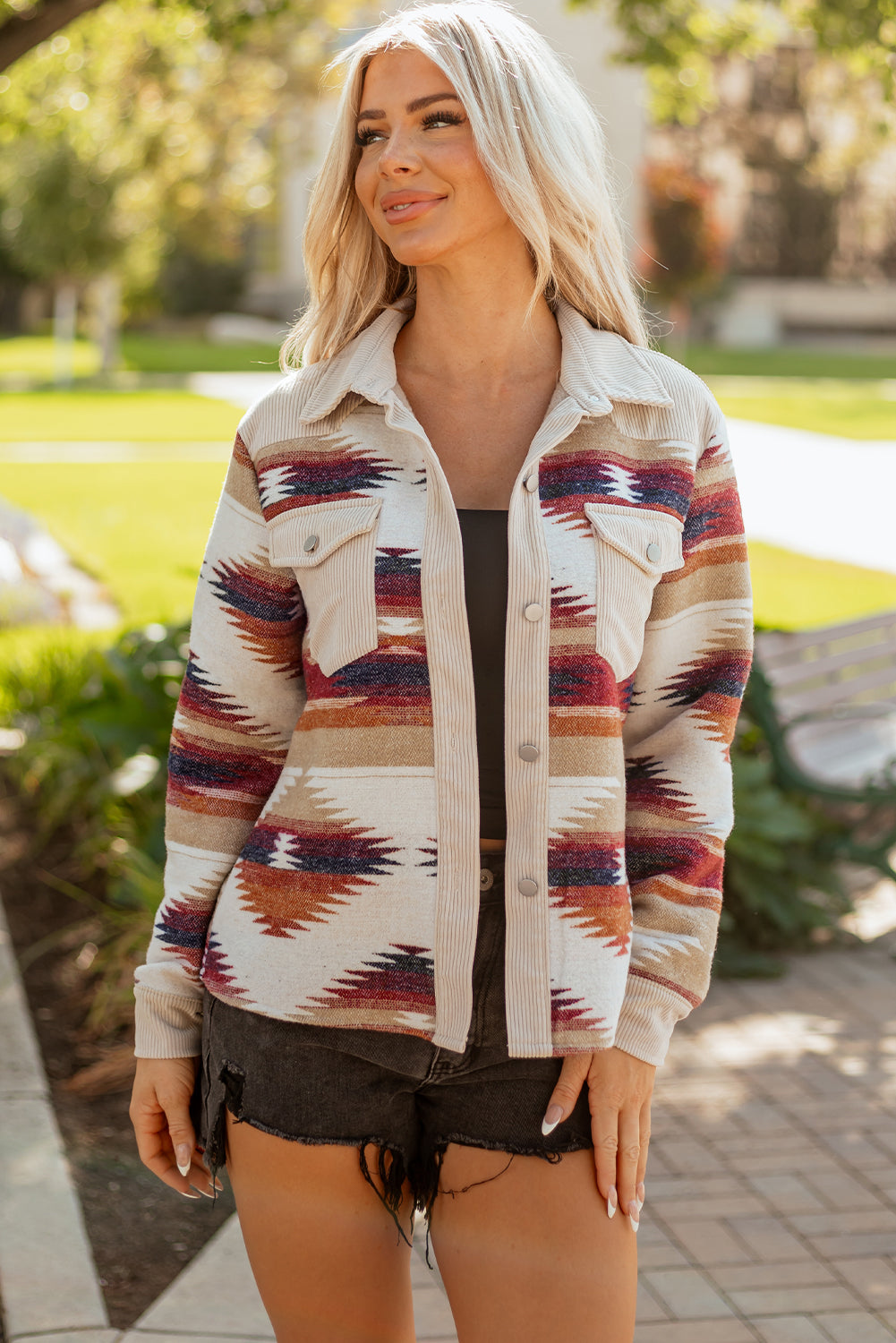 Sunset Patchwork Jacket