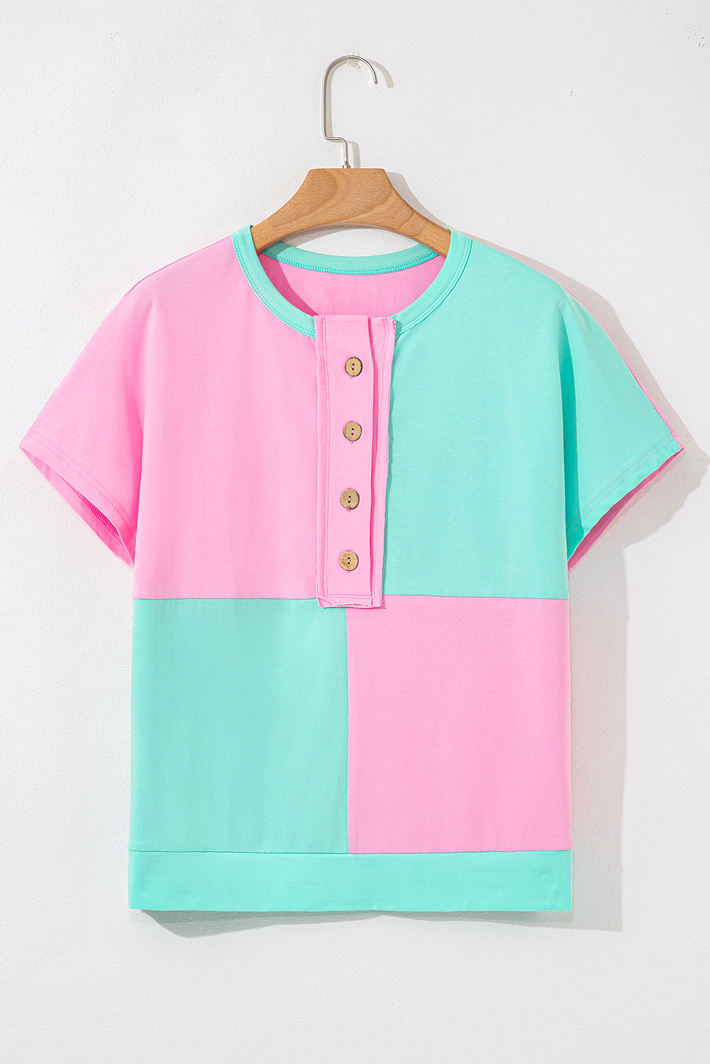 Soft Sprig Button Tee