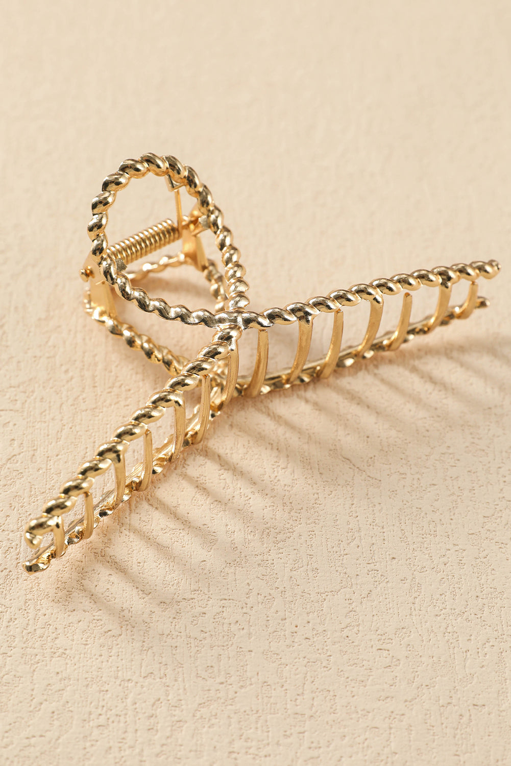 The Gold Twist Hair Clip