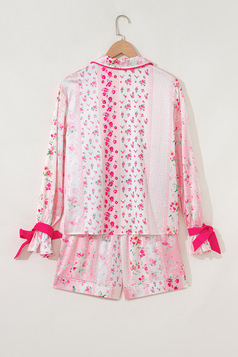 Blush Bloom Satin Set