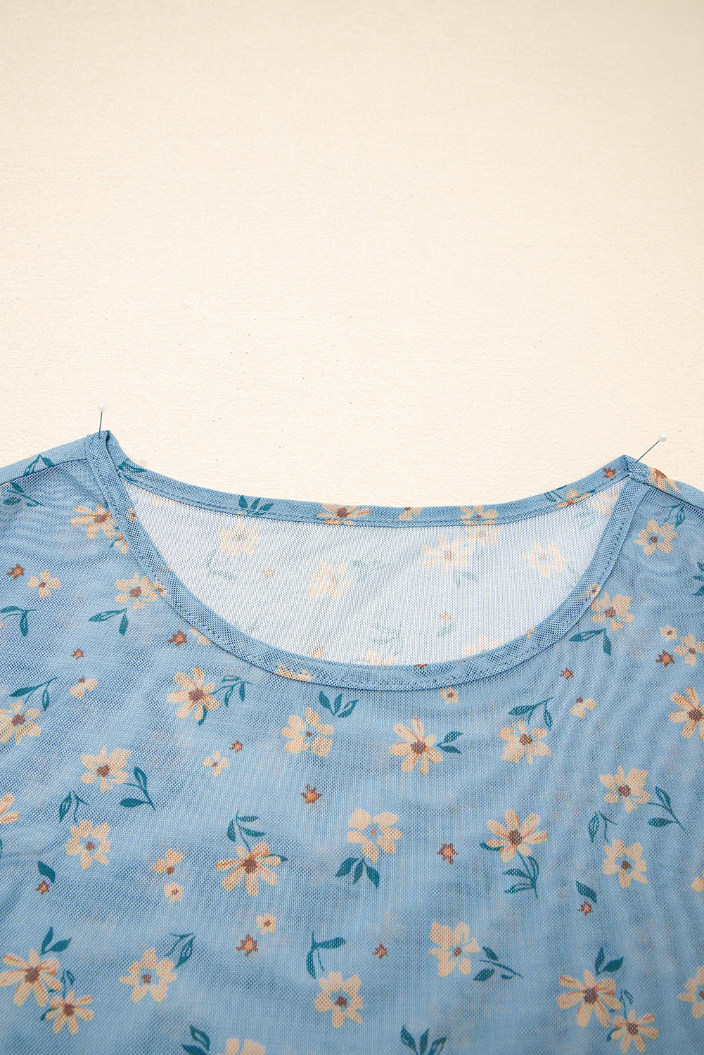 Southern Bloom Mesh Top