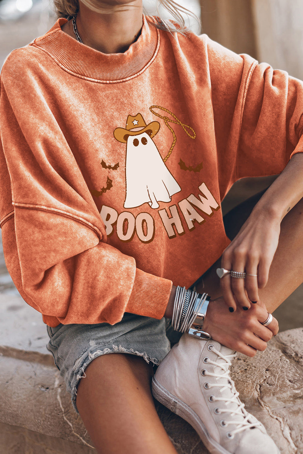 Boo Haw Babe Sweatshirt