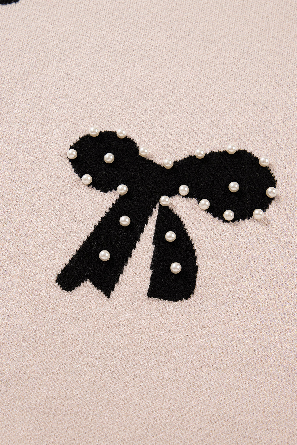 Pearl Kissed Bow Knit