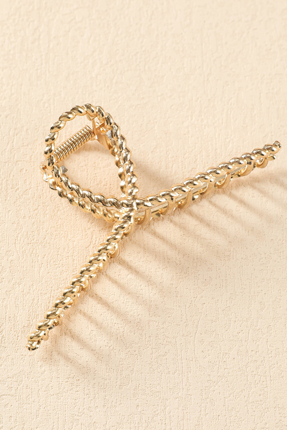 The Gold Twist Hair Clip
