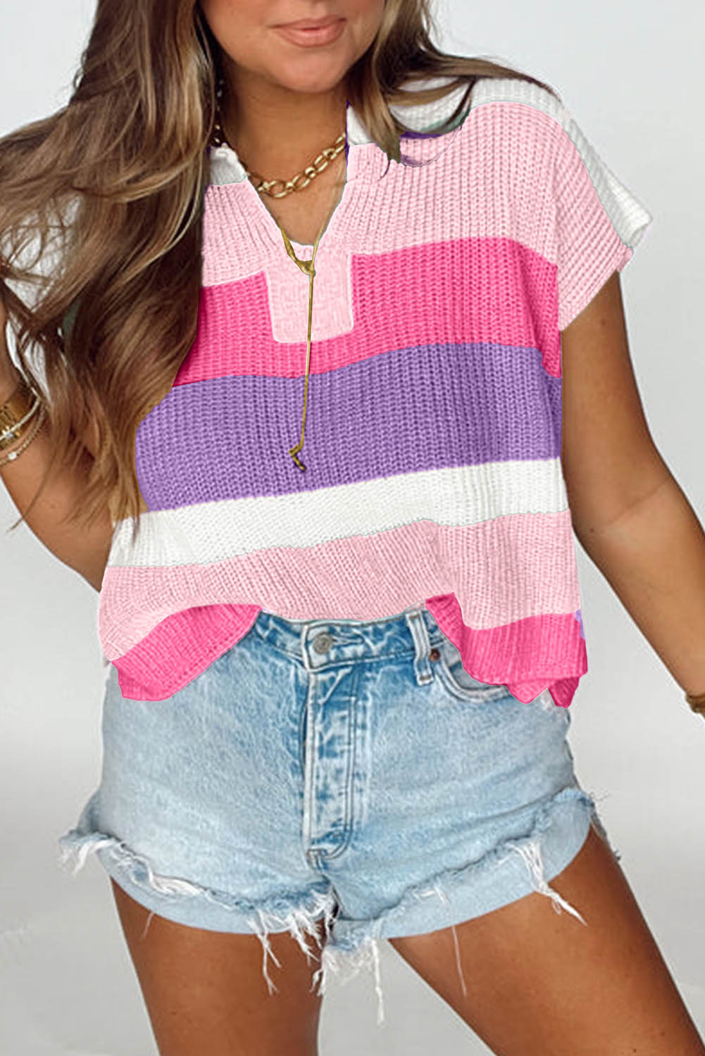 Pink Hue Pullover