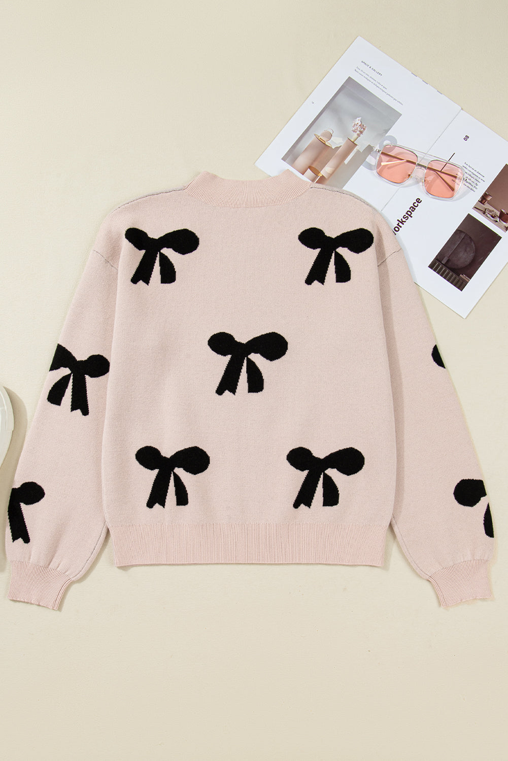 Pearl Kissed Bow Knit