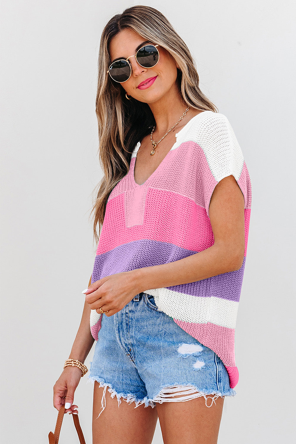 Pink Hue Pullover