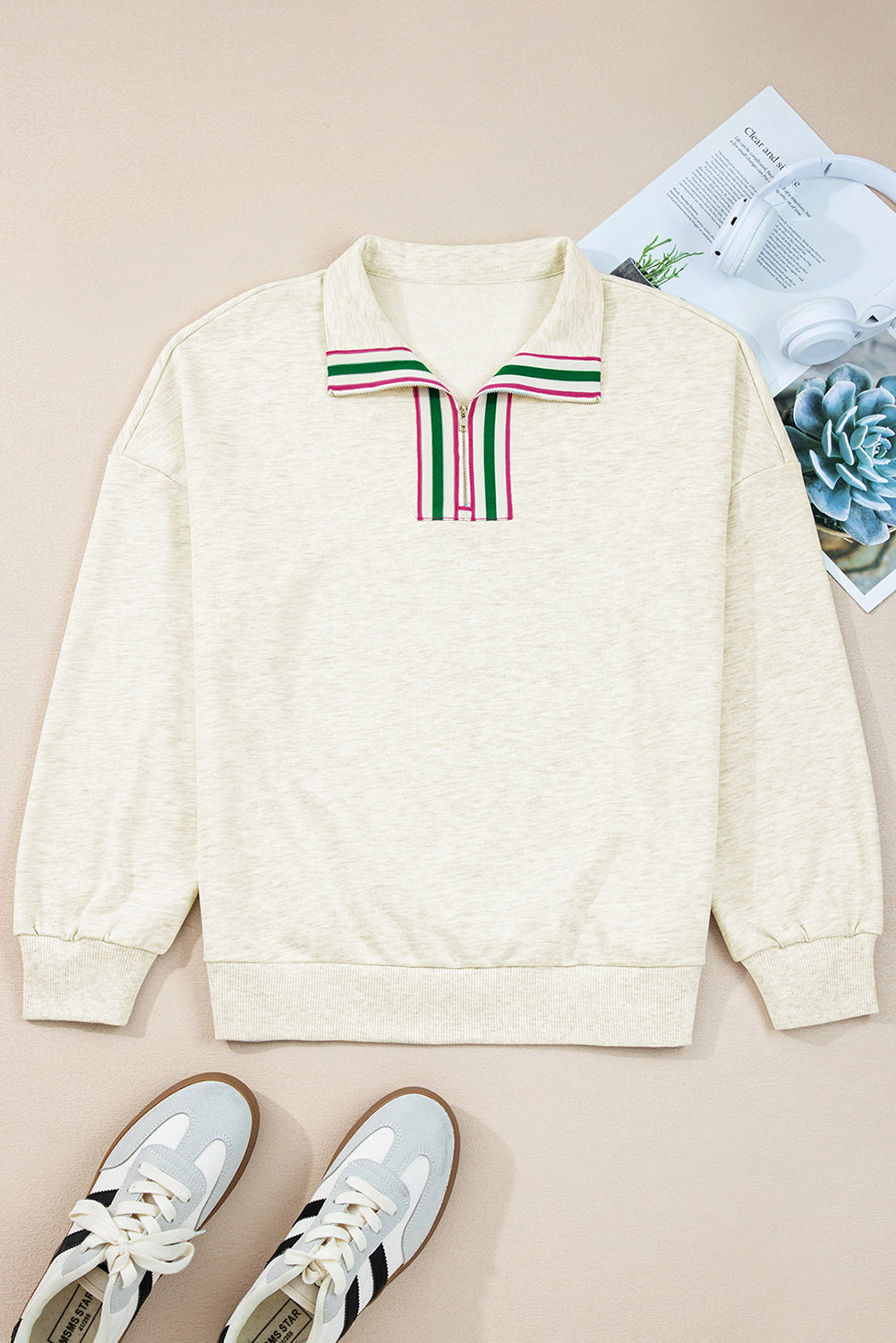 Light Grey Glide Pullover