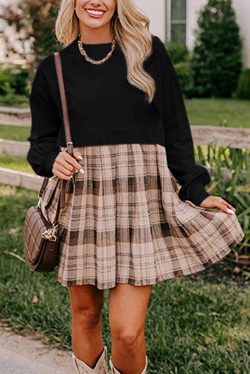 Plaid Perfection Dress