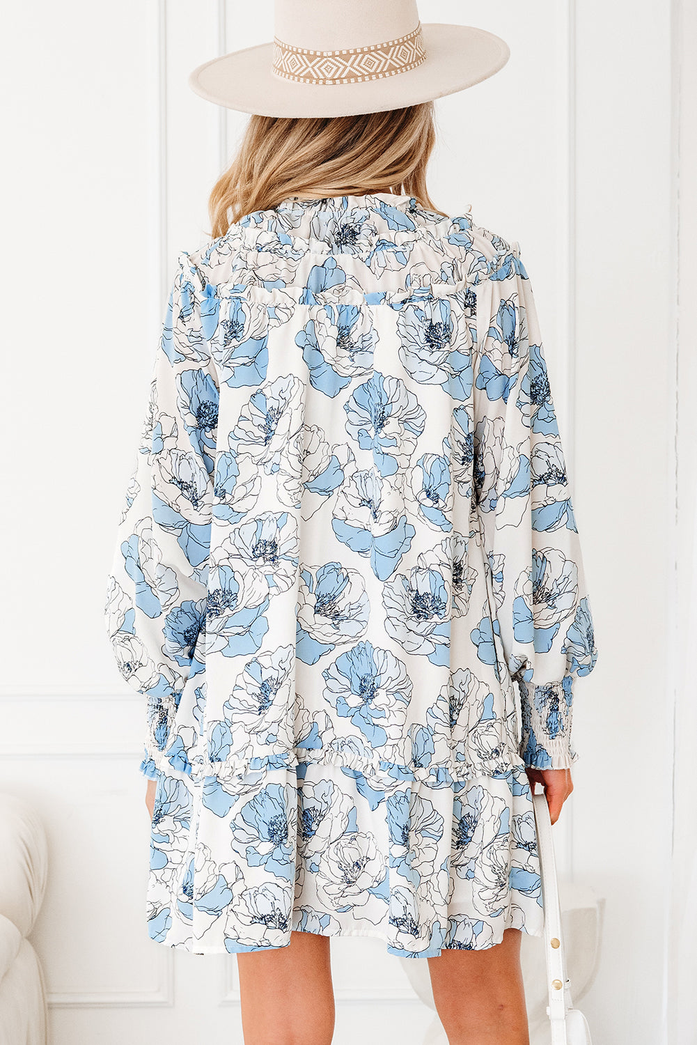 Sweet Sky Flowy Dress