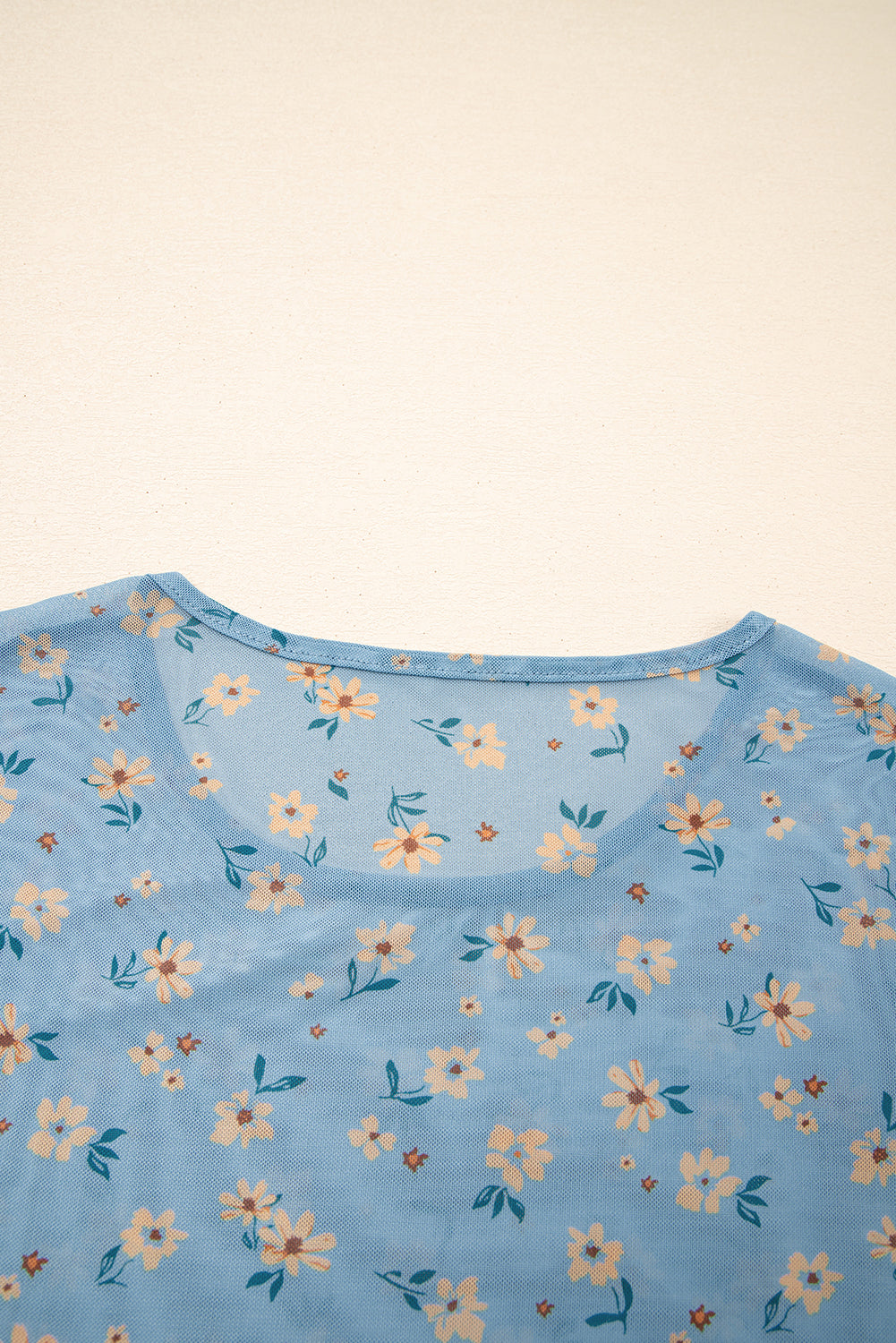 Southern Bloom Mesh Top