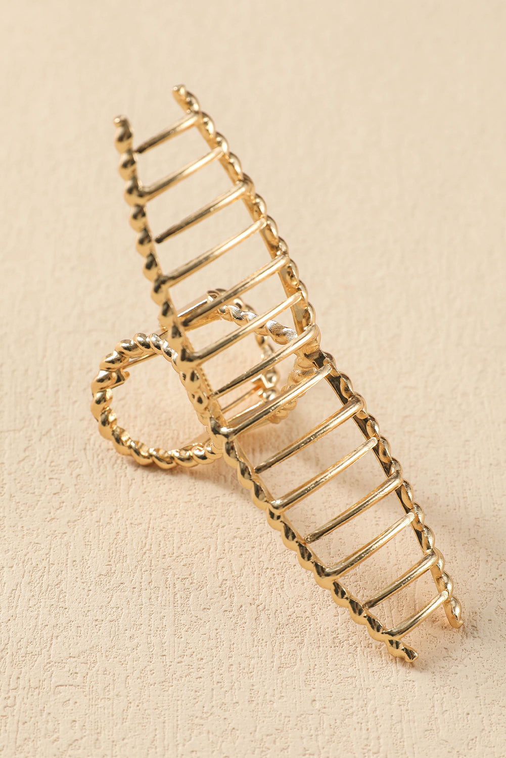 The Gold Twist Hair Clip