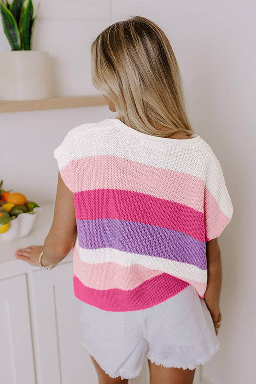 Pink Hue Pullover