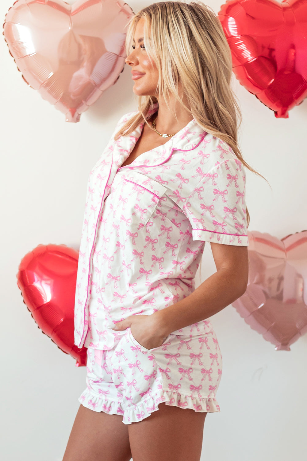 Pink Sugar Ruffle Set