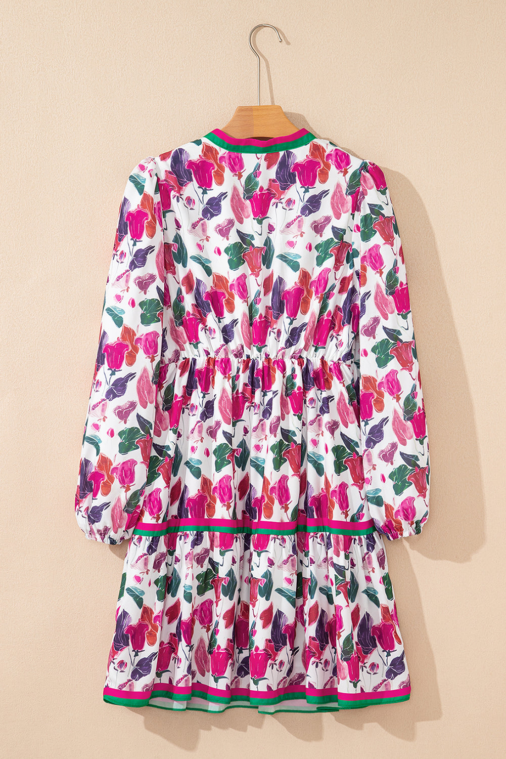 Lavender Bloom Mini Dress