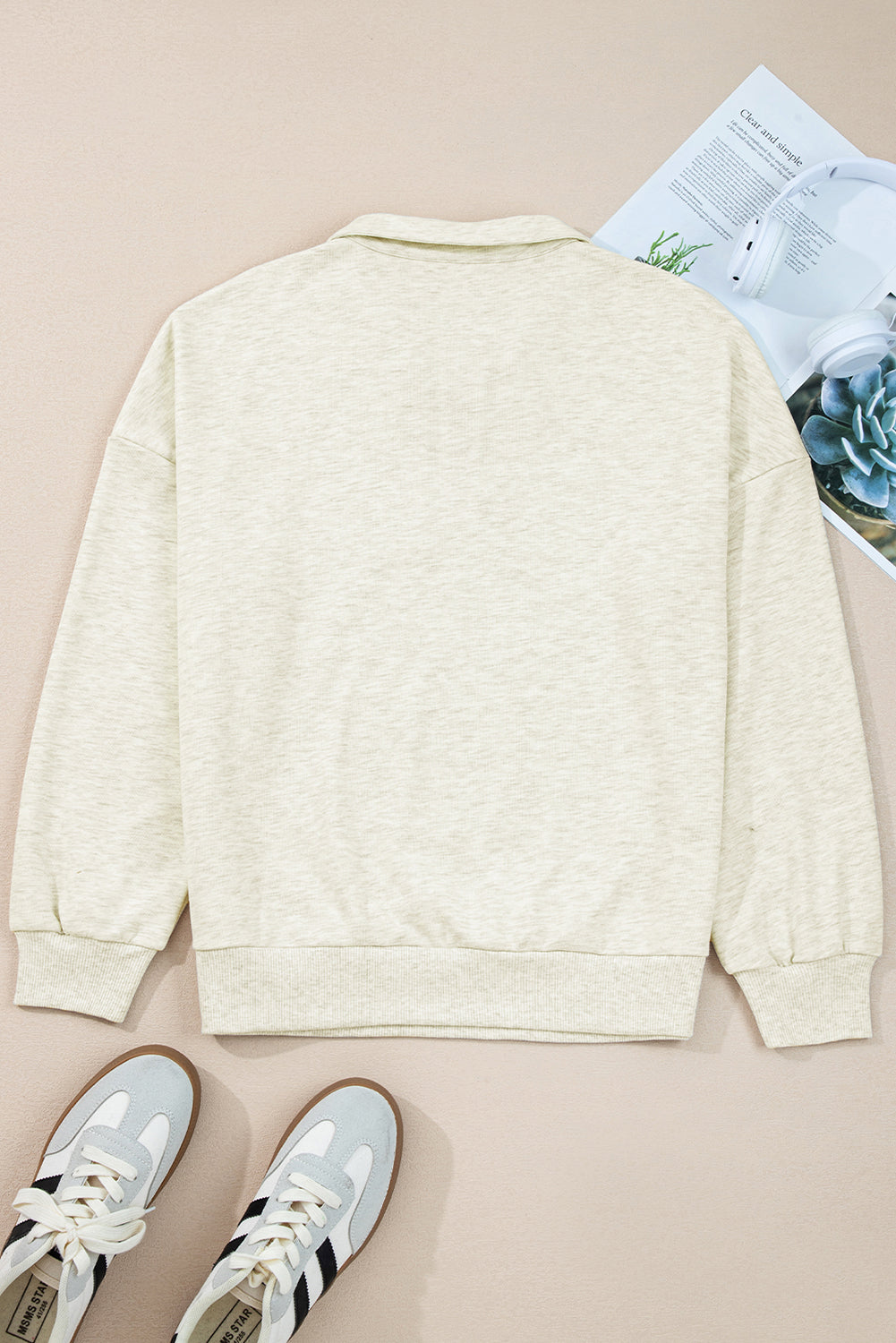 Light Grey Glide Pullover