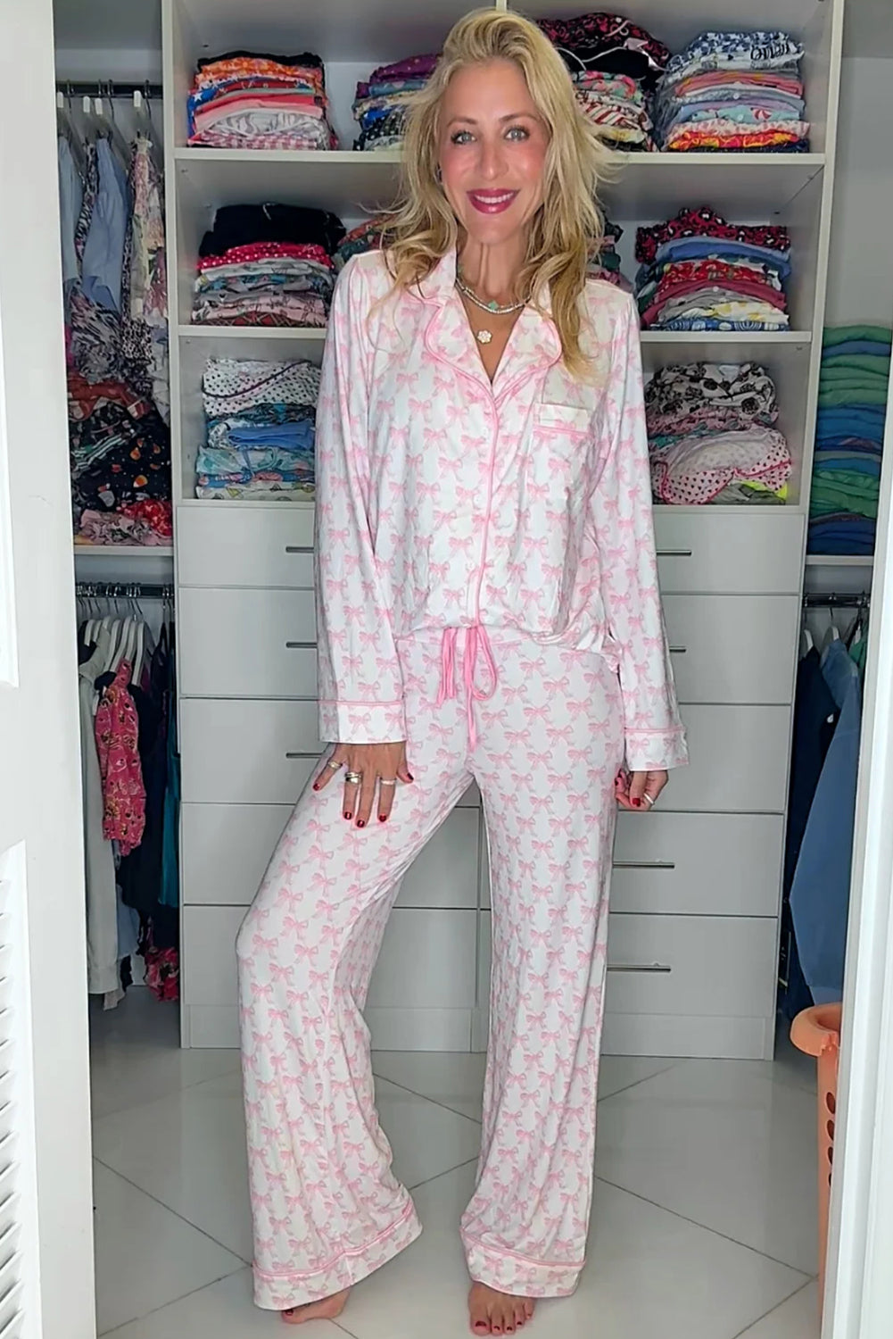 Pretty in Pink Bow Set