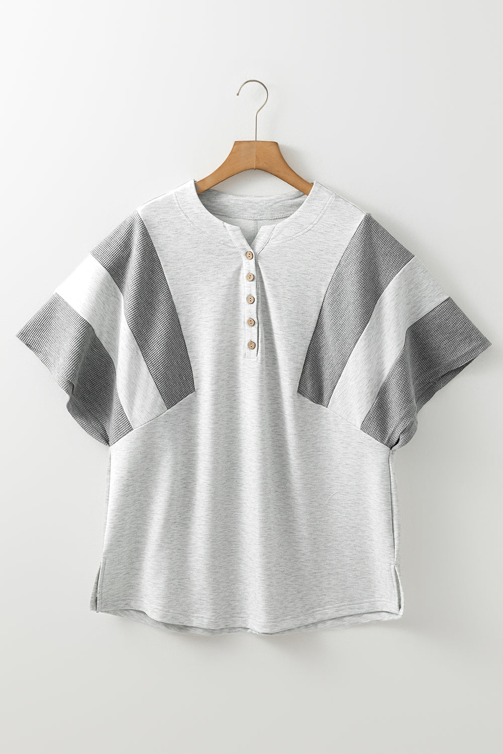 Heather Haze Contrast Top