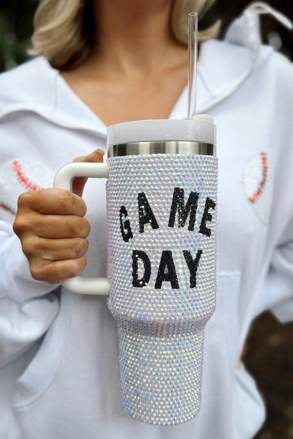 GAME DAY Spirit Rhinestone  Tumbler