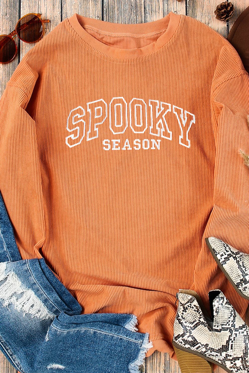 The Orange Spooky Season Sweatshirt