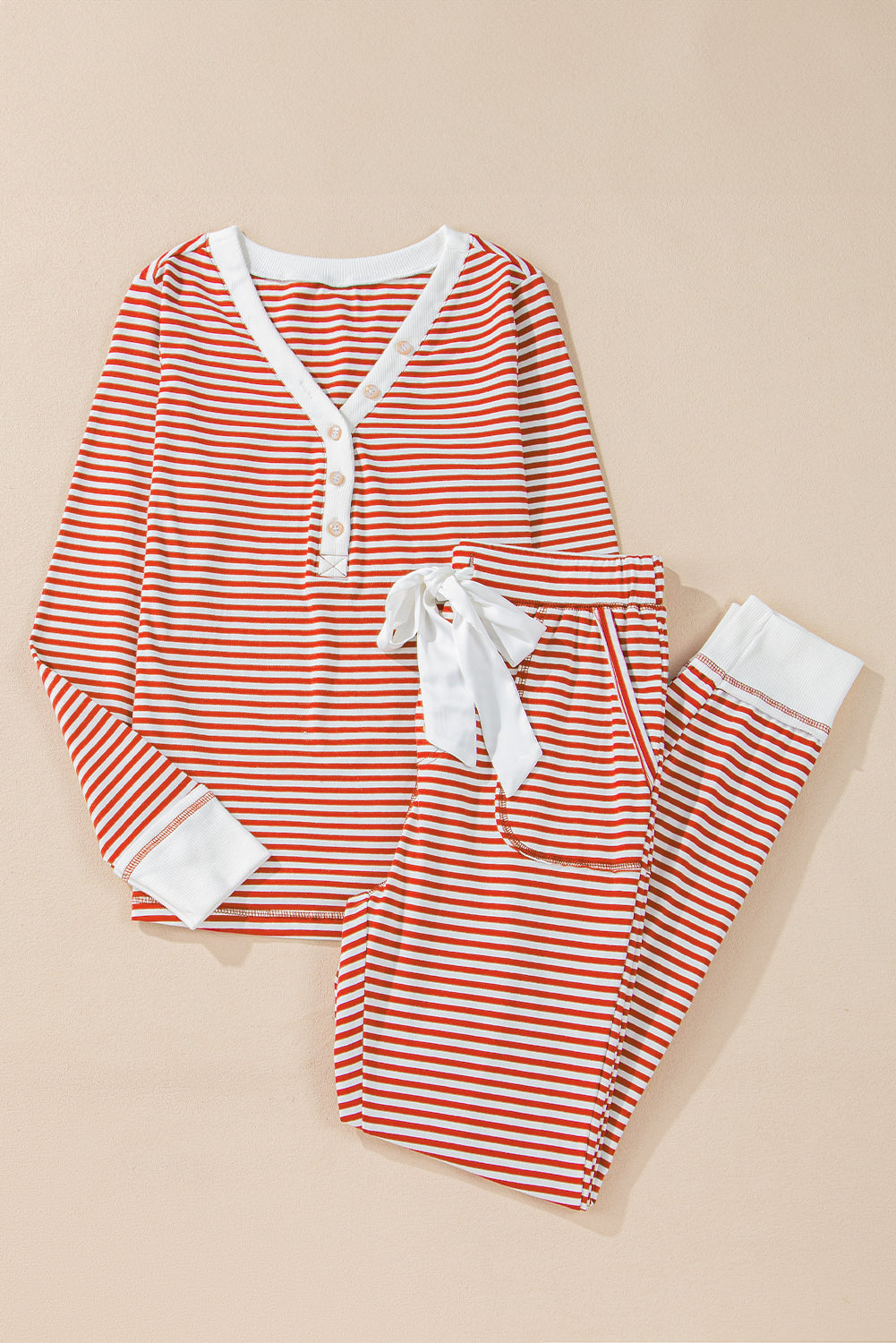 Striped in Scarlett