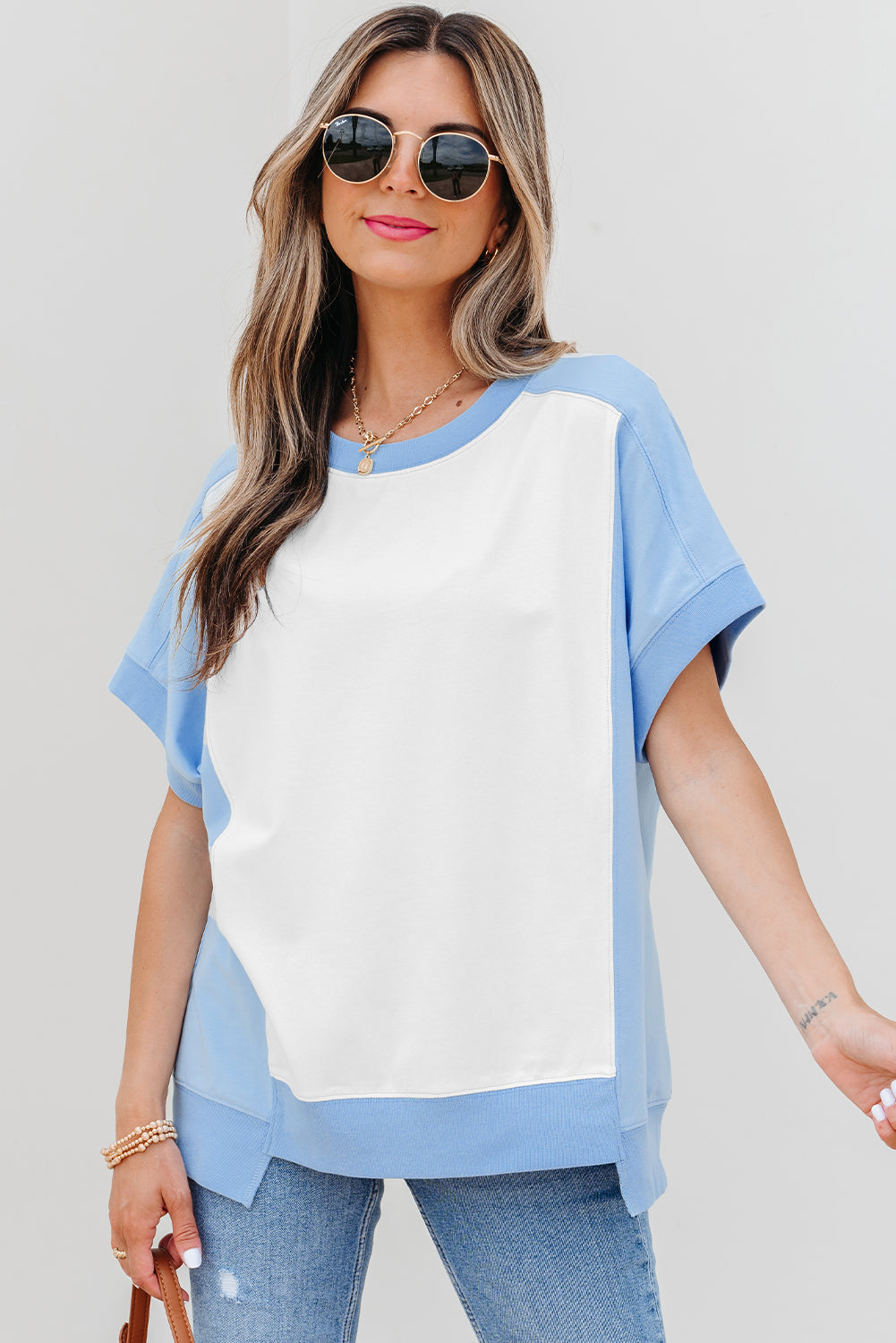 Easy Breeze Blue Tee