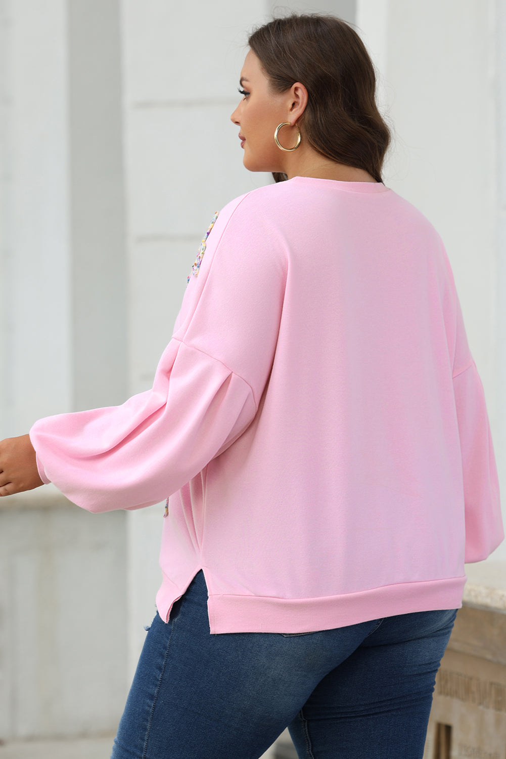 Bow Breeze Oversized Pullover
