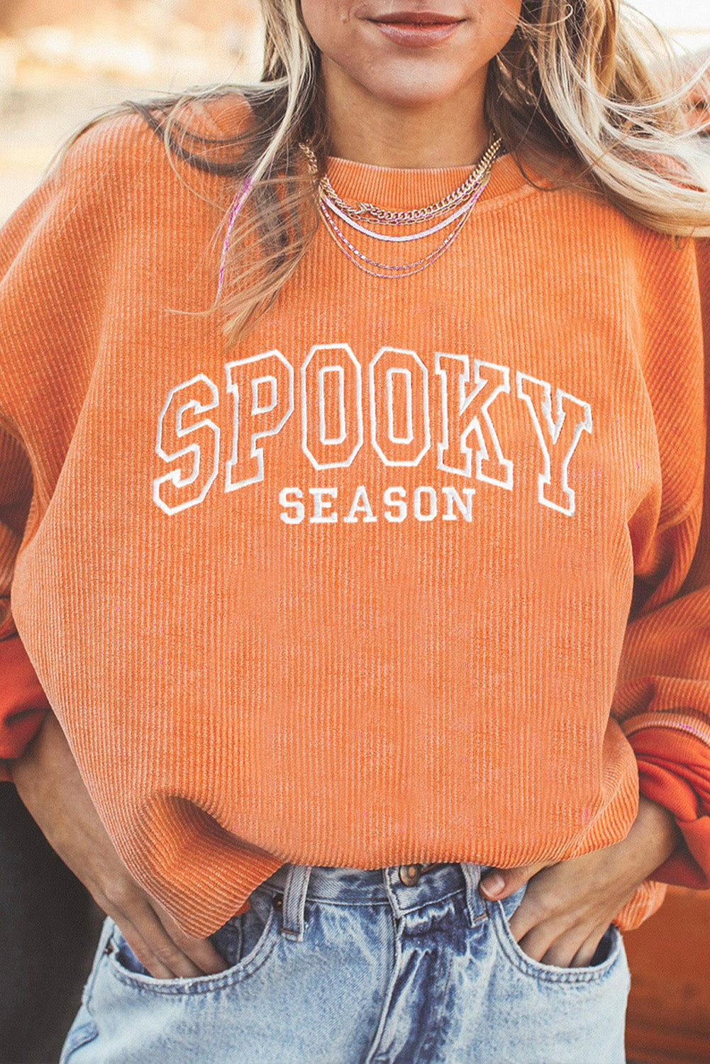 The Orange Spooky Season Sweatshirt
