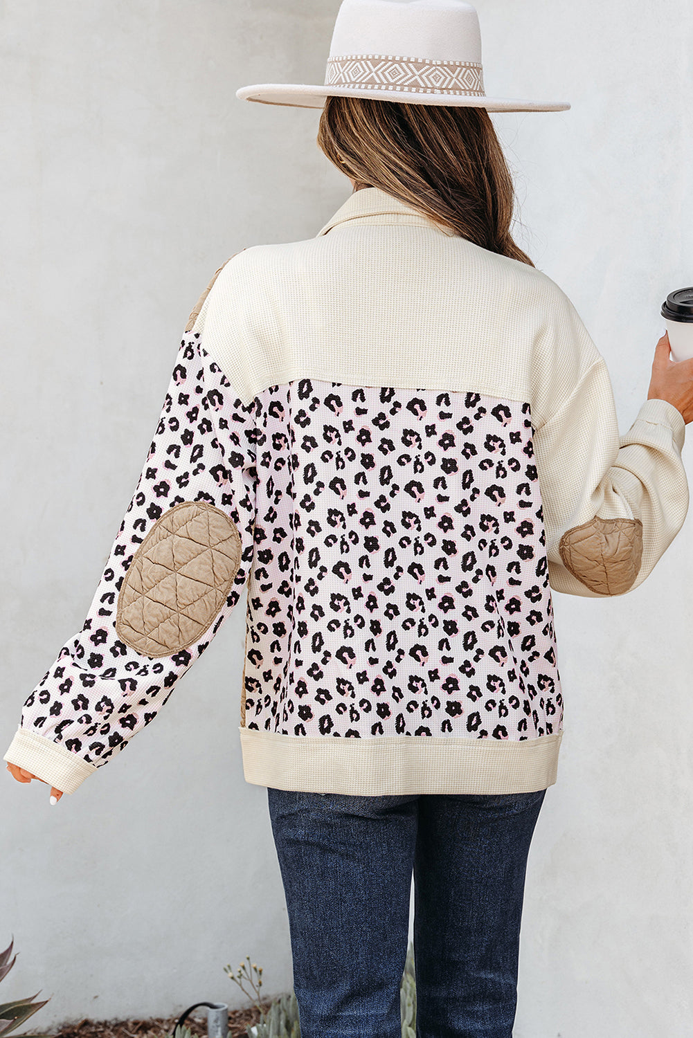 Leopard Luxe Patchwork Jacket