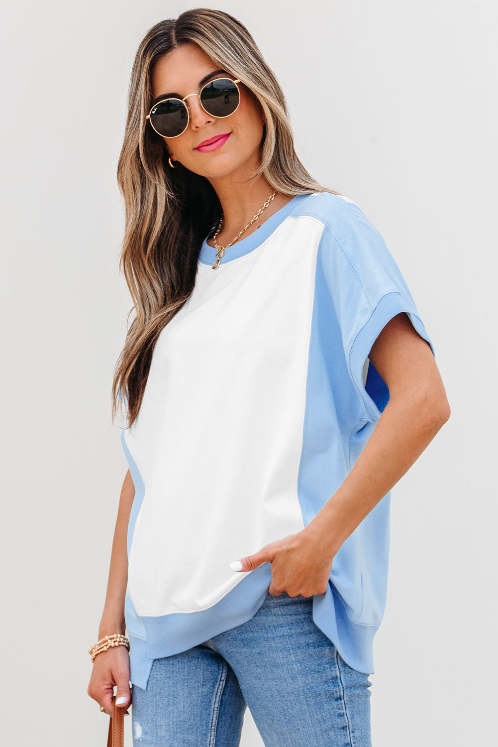 Easy Breeze Blue Tee